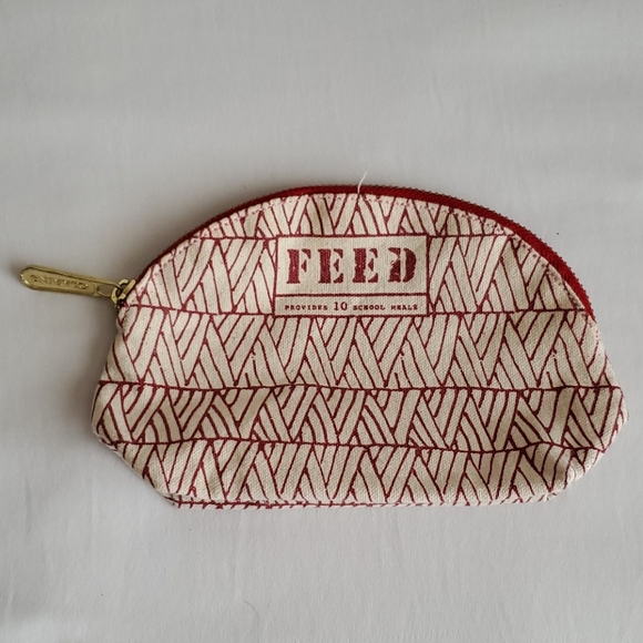 FEED Handbags - FEED Red Coin Zippered Purse